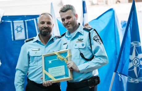 שריף חדש לגבעת שמואל: נצ”מ אלעד קליין נכנס לתפקיד מפקד המרחב