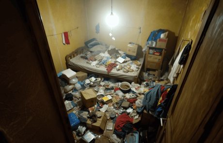 אמא זורקת אשפה ובקבוקים על הרצפה: איך מצילים דירה שהפכה לפח זבל ענק ומסריח?