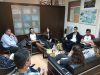 מועצת תלמידים ונוער החדשה בפגישה ראשונה עם ראש העיר יוסי ברודני