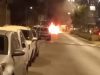ראשוני: שריפת רכב ברחוב בגין – נחסם לשני הכיוונים