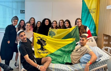 הלוחם הפצוע לתלמידות: “גם ברגע של קושי צריך לדעת להתמודד”