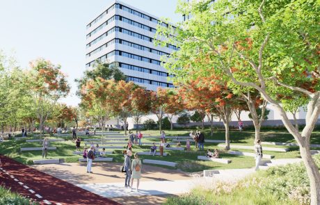 עיריית פתח תקווה מקימה פארק חדש עבור התושבים בלב אזור העסקים קריית אריה