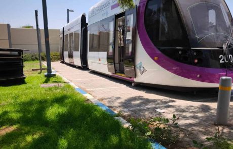 חשיפה ראשונה: קרונות הרכבת הקלה כבר הגיעו לגבעת שמואל