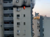 ראשוני: שריפה בבניין ברחוב רחבת האילן גבעת שמואל. במקום פצועים קל